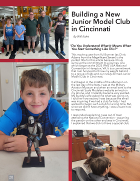 Building a New Junior Model Club in Cincinnati Building a New Junior Model Club in Cincinnati