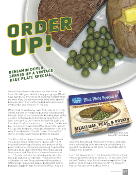 Order Up! Serving Up a Vintage Life-Like Blue Plate Special Order Up! Serving Up a Vintage Life-Like Blue Plate Special